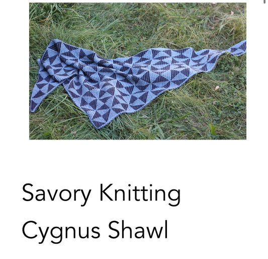 A Birthday Cast-On: Starting the Cygnus Shawl